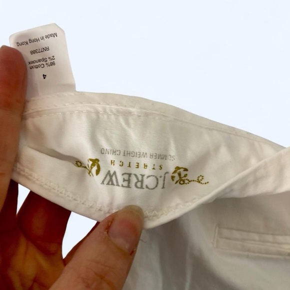 J. Crew cream bermuda Shorts Classic Tailored 4 - Picture 3 of 5